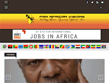 Tablet Screenshot of panafricanvisions.com